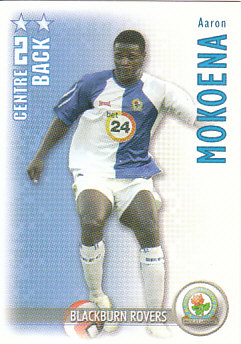 Aaron Mokoena Blackburn Rovers 2006/07 Shoot Out #40